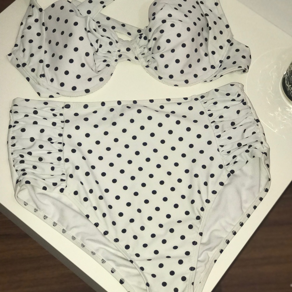 High Waisted Retro Swimsuit Tatyana Boutique